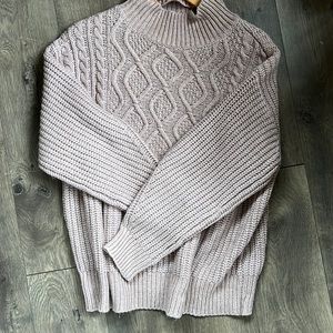 Pink sweater a new day small